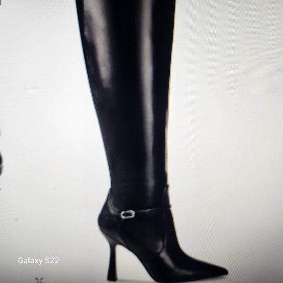 Sam Edelman Leather " Elia" Heeled Boots. NIB. Size 7 Wide. - Picture 1 of 13